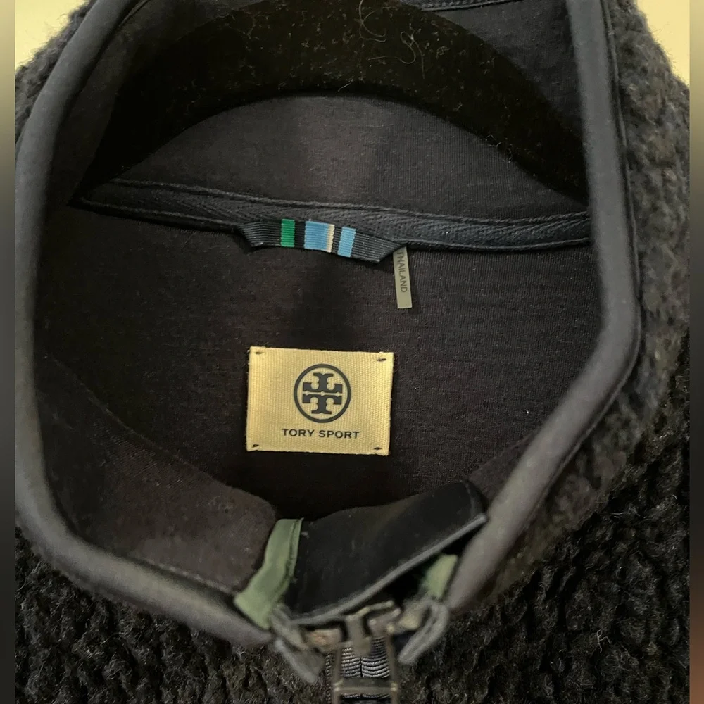 Tory Sport Women's Quilted Sherpa Jacket Medium - Picture 9 of 12